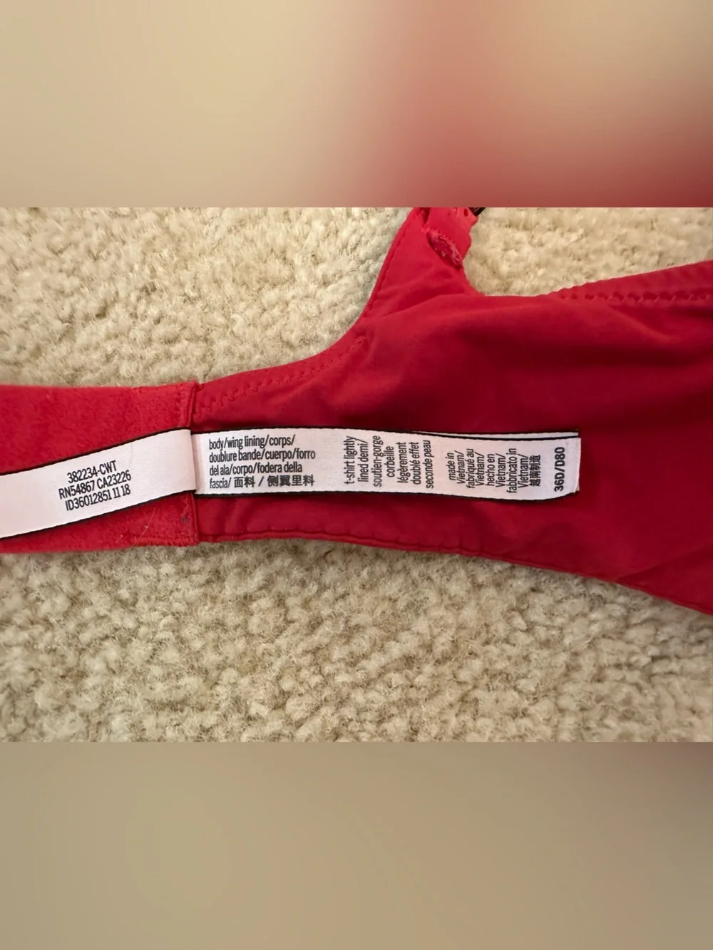 Victorias Secret very gently